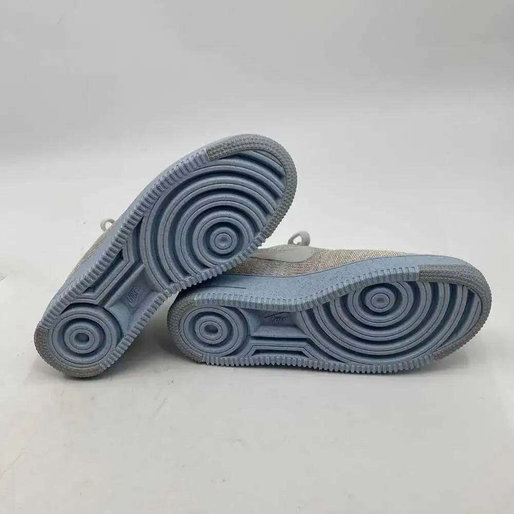 Nike Gray/Blue Recycled Air Force Kids Sneaker | Size 6